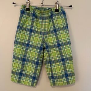Talbots boys plaid pants 